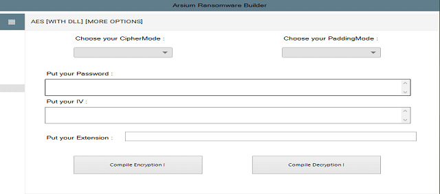 Arsium Ransomware Builder Free Download
